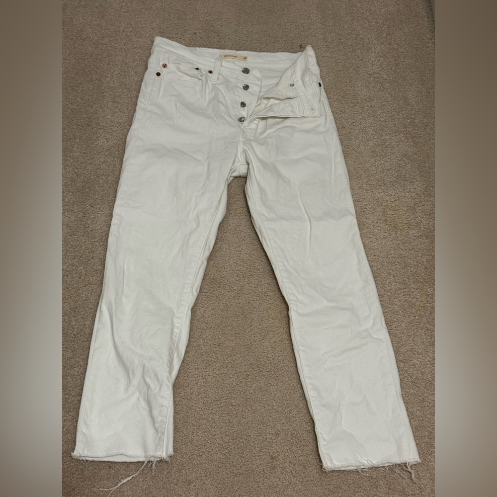 Levi's White Wedgie Straight Women's Jeans